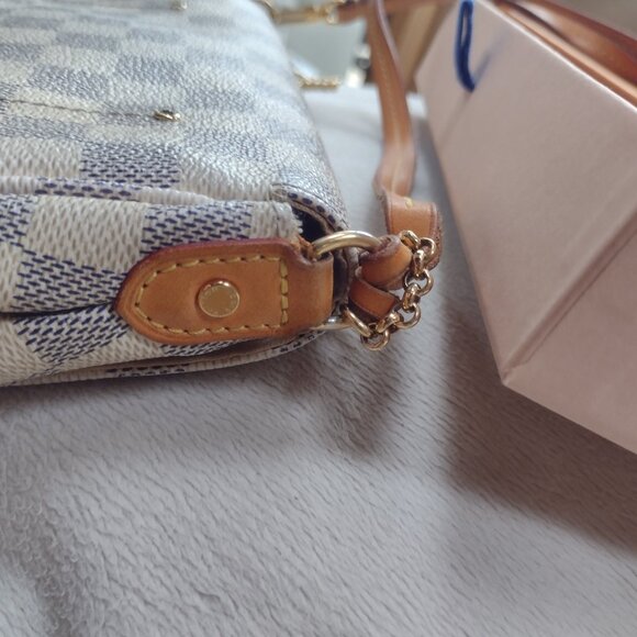 💙🤍 Louis Vuitton Full Set Discontinued Favorite Damier Azur - Picture 8 of 16